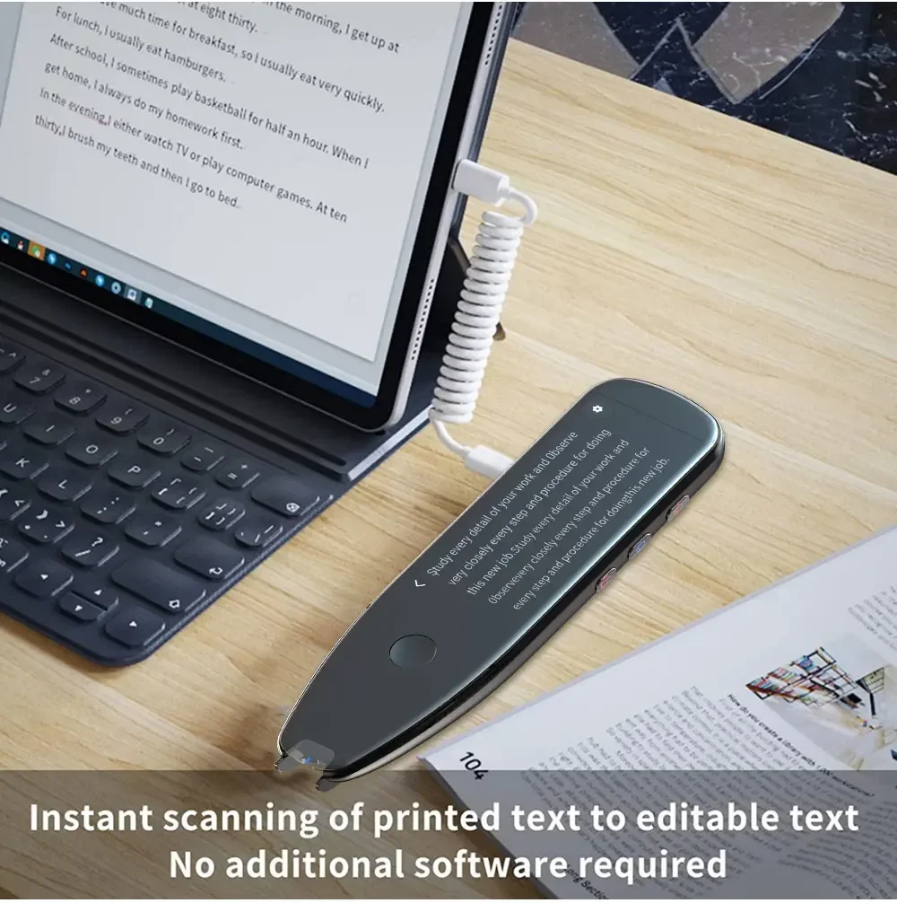 X5Pro Smart Voice Scan Translation Pen Real-Time Multi Language Translation