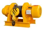 ISO Low Noise Light Duty Small Electric Winch With Electromagnetic Brake