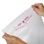 Thickness 0.008mm 0.015mm Plastic Newspaper Bags Weather Dust Proof'