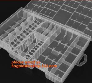 Wholesale PP plastic storage box for electronic components storage, Adjustable Storage Box Plastic Case Home Organizer Jewelry Bea from china suppliers