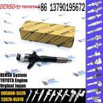 23670-0L010 Diesel Fuel Injector For 095000-5520 For 0950005520 TOYOTA HILUX 2KD
