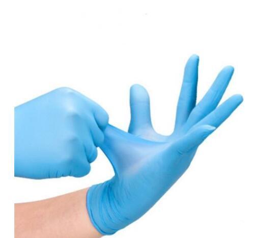 S/M/L Size Nitrile Examination Gloves Good Isolation Performance / Pvc Medical