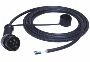 Wholesale 11KW 16A 3 Phase Type 2 Tethered Cable For EV Charger AC 480V from china suppliers