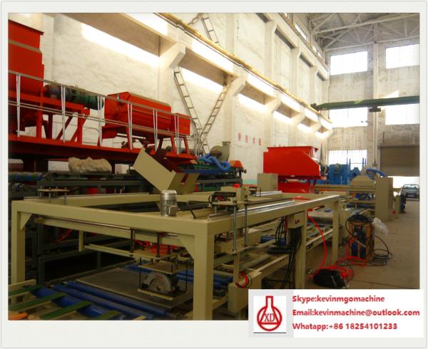 Construction Material Making Machinery for Mgo / Mgcl / Fiber Glass Mesh Raw