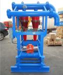 Skid-Mounted Sand Removal System , High Capacity Drilling Mud Desanding