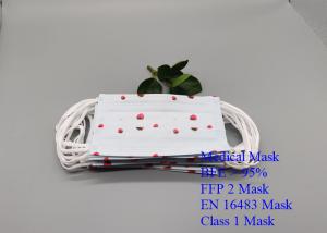 Wholesale High Bacteria Filtration Childrens Face Masks , Lint Free Kid Safe Mud Mask from china suppliers