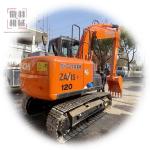 Used hitachi zaxis 120 Have a certificate of EPA electric crawler mini excavator