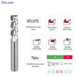 CNC Carbide End Mills 2 3 4 Flute Tungsten Machine Milling Cutter Tools Metal