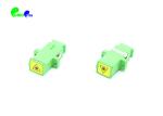 Ceramic Sleeve Flangeless SC APC Fiber Optic Adapter
