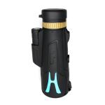 10x42 12x50 16x52 Black Cell Phone Monocular Telescope With FMC Bak4 Prism