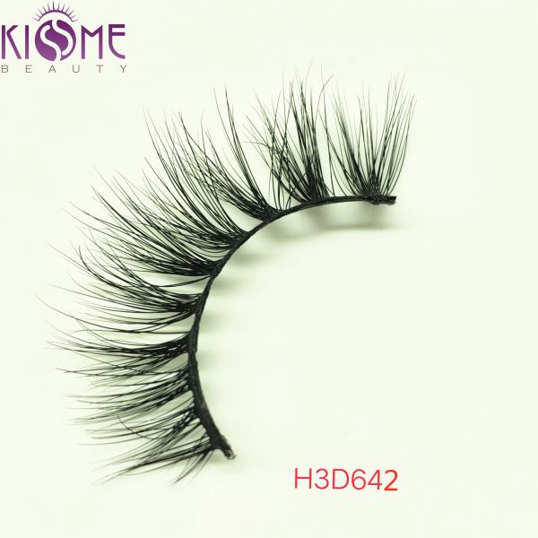 Custom Natural Mink Eyelashes / 100 Siberian Mink Lashes Private Label H3D642
