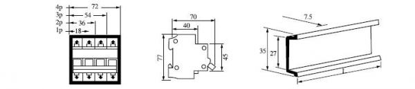 Electric mcb single pole 3p n 10amp mcb timer circuit breaker car circuit breaker