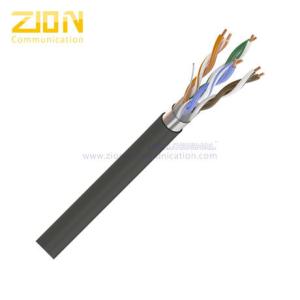 Wholesale Solid 0.50mm Copper Conductor Outdoor PE Jacket CAT5E Ethernet Cable NO 7112111 from china suppliers