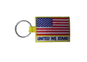 Wholesale Woven / Embroidery Key Chain, Custom Promotional Keychains With Twill, Cotton, Velvet from china suppliers