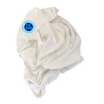 Cut reused Grade A White tshirt Cotton Rags Scraps Industrial Cleaning Rags 10kg