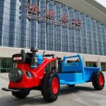 PP Plastic Ride On Electric Pedal Mini Electric Tractor Car for Children Aged 8