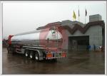 ADR Standard Fuel Tank Trailer Polished 4" Seamless Steel Tube Air Bag