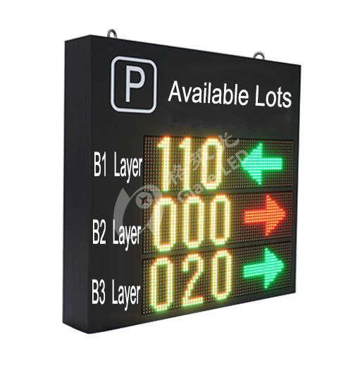 32*16 Waterproof IP65 Vehicle Parking Lots Guide Info System Outdoor Parking
