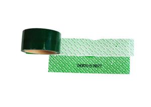 Wholesale Carton Sealing Tamper Evident Security Seal Tape With Serial Number from china suppliers
