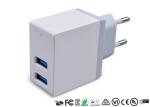 OEM 5V 2.1A Dual Port USB Charger US Plug Adapter Wall Charger Potable Design