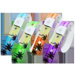 Custom Vinyl PVC Wristbands High Durability Personalised Bracelets