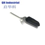 Free Sample Universal 1A USB Magnetic Pogo Pin Charger 5Pin Charging Cable Cord