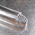 400mm Width Silver Foil Wallpaper Metallic Aluminum Foil Wallpaper For Office