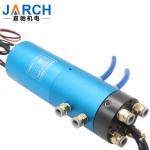 Flange Mounting Aluminum Pneumatic Rotary Union For Paper Machinery , Long Life