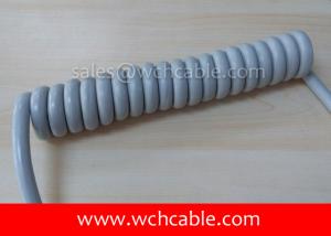 China UL20563 Pipeline Inspection Tools Spring Cable on sale