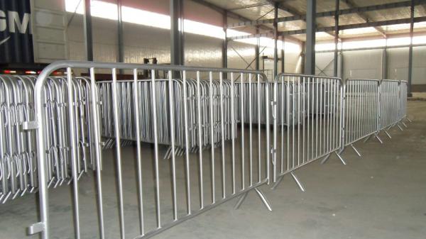 Crowd Control Barriers Top quality Fixed Foot Pedestrian 6.5 foot