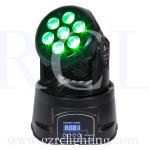 Mini 7PCS x 10w LED Moving Head Light DJ Stage Lighting For KTV DISCO led
