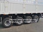 4 Axles Bulk Cargo Fence Semi Trailer Animal Husbandry Agriculture Durable Good