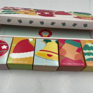 Wholesale New Christmas Design Folding Paper Gift Boxes  Packaging Set Of Cheese from china suppliers