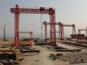 Wholesale Hydraulic Motor Shipyard Cranes Electric Shipyard Gantry Deck Crane For Stock Yards from china suppliers