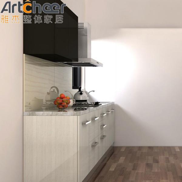 Solid Wood Melamine Finish Kitchen Cabinet Drawer Handle for Customer Satisfacti
