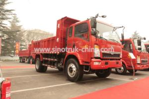 Wholesale 12 Tons HOWO 4×2 Light Duty Dump Truck With 105HP EuroIII Front Lifting 6 Tires from china suppliers