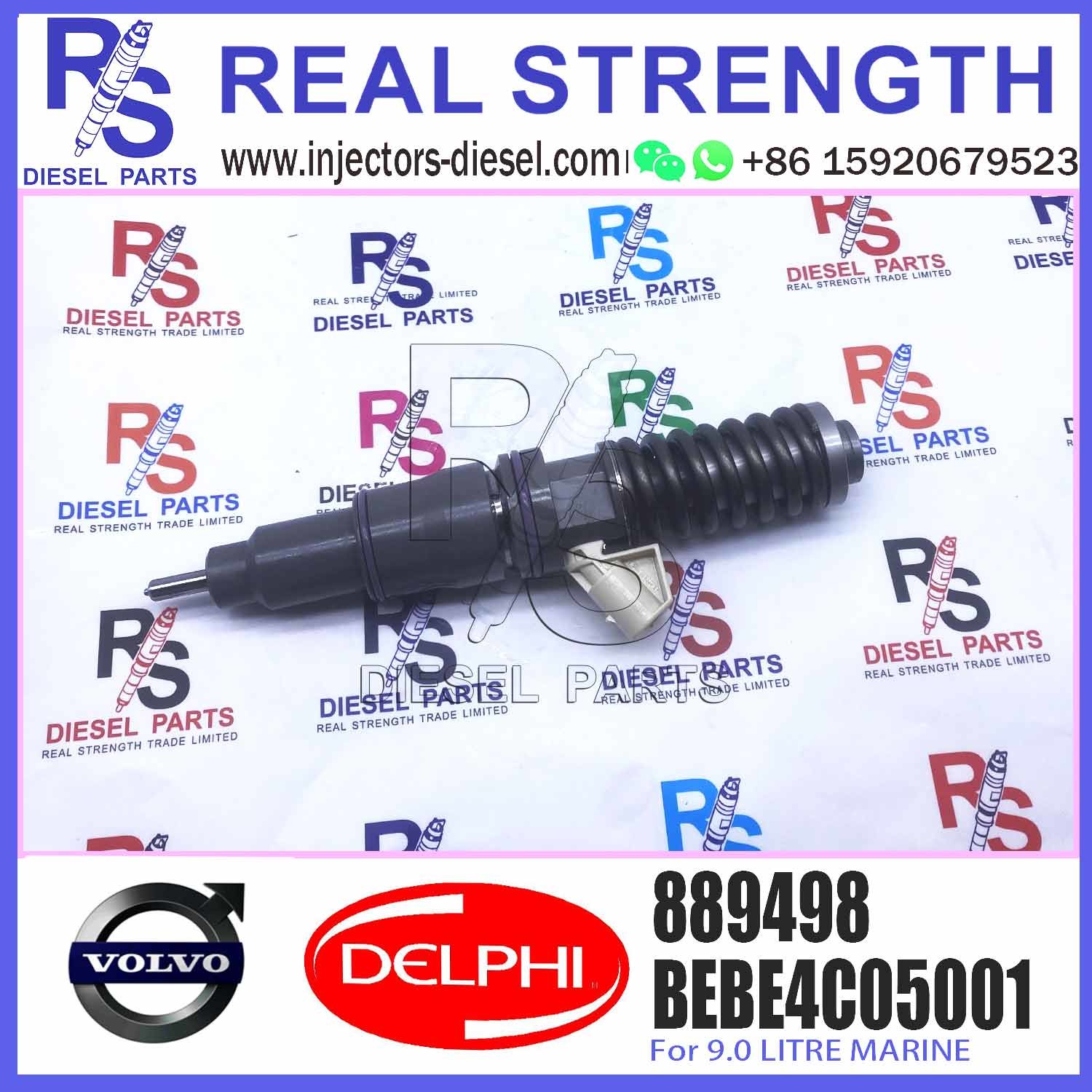 889481 High Quality Vol-vo Fuel Injector BEBE4C05001 BEBE4C05002 889498