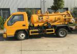 Foland 2000L Septic Vacuum Trucks For Sewage Suction In Municipal Sanitation