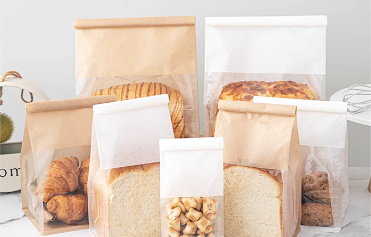 40g 45g 50g Food Safety White MG Paper For Bread Package Bags 800x 1100mm
