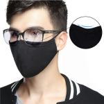 Anti Dust Civil Face Mask , Anti Pollution Mouth Mask 1 PLY Cotton Material