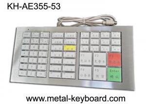 Wholesale Mechanical Ruggedized Keyboard , Stainless Steel Panel Keyboard from china suppliers