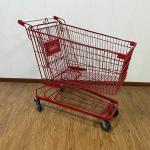 210L Asia And German Wire Supermarket Shopping Push Cart Grocery Shopping