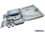 Pole Or Wall Mounted Fiber Distribution Box For 1x8 LGX PLC Fiber Optic Splitter