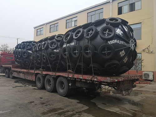 D3300*L4500 Sling Type Yokohama Fender Mesh Type Pneumatic Fender