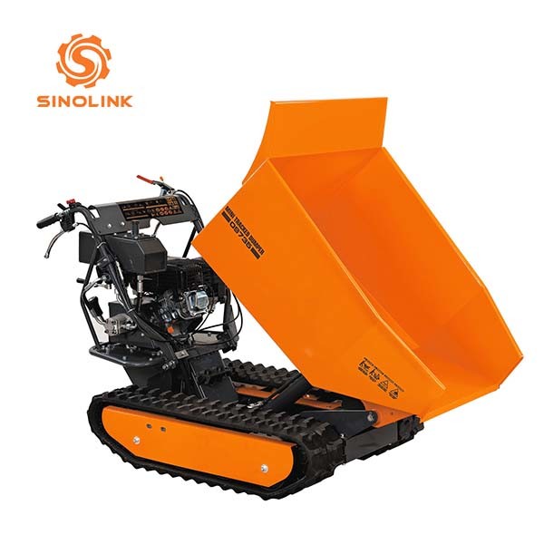500Kg Dumper Small Mini Tracked Dumper Truck