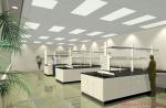 White / Custom School Laboratory Furniture High Temperature Resistant