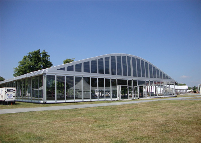 Customized Permanent Dome Roof Glass Wall Tent For Wedding Church