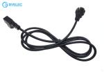 Power Cord European Schuko Iec 60320 C13 Left Angle 3*1.0mm2 Cable