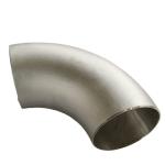 Manufacturer ASME B16.9 Grade 2 seamless titanium Pipe Fittings 90 Degree Elbow