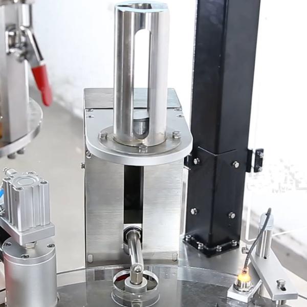 Rotary Small Size Nespresso Coffee Capsule Filling And Sealing Machine Made In